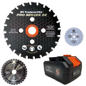 Cutting Edge Saw™ Accessories (Blades & Battery Supplies)